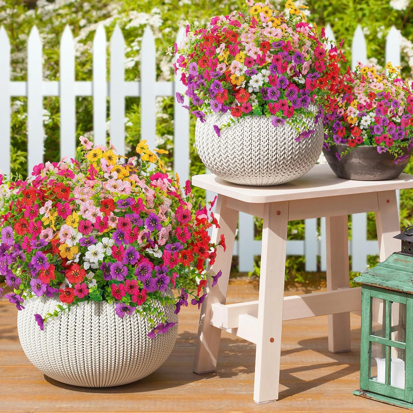 đž âš Skapa en drömmig liten trĂ€dgĂ„rd för bara 29 kr â UV-bestĂ€ndiga konstblommor som aldrig behöver vattnas, enkla och vackra!