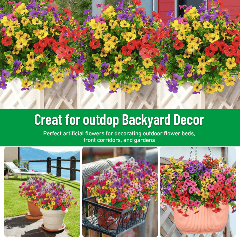 đž âš Skapa en drömmig liten trĂ€dgĂ„rd för bara 29 kr â UV-bestĂ€ndiga konstblommor som aldrig behöver vattnas, enkla och vackra!