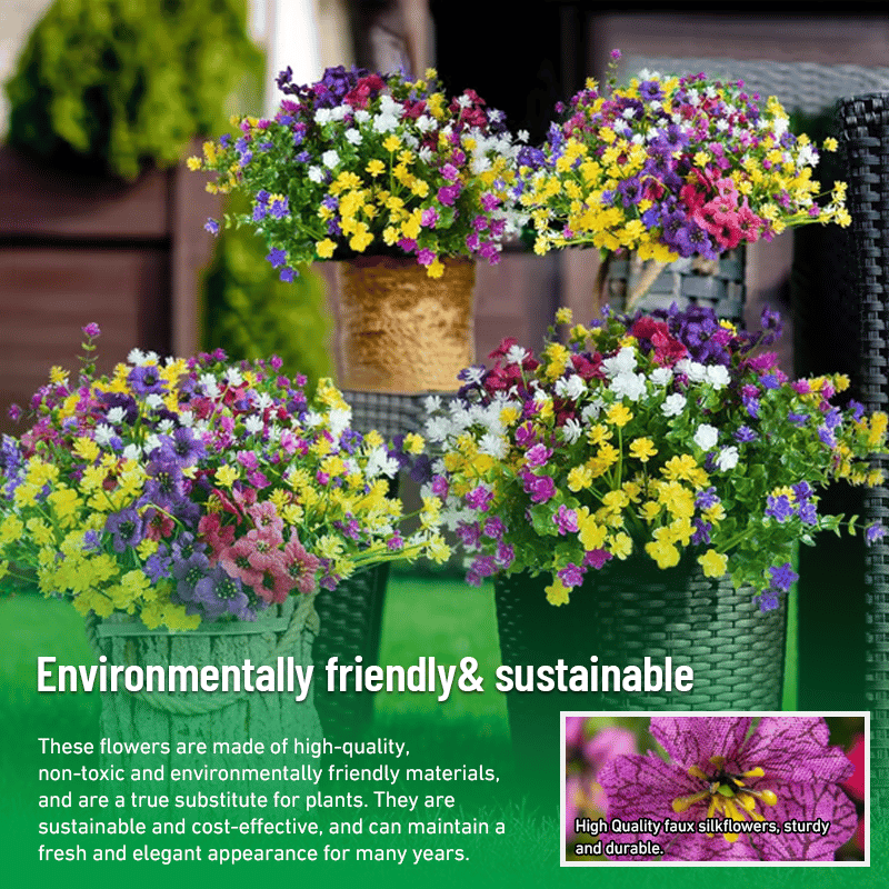 đž âš Skapa en drömmig liten trĂ€dgĂ„rd för bara 29 kr â UV-bestĂ€ndiga konstblommor som aldrig behöver vattnas, enkla och vackra!