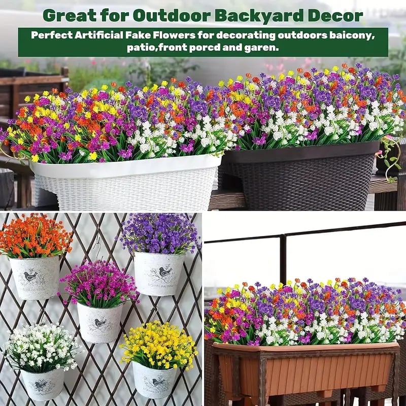 đž âš Skapa en drömmig liten trĂ€dgĂ„rd för bara 29 kr â UV-bestĂ€ndiga konstblommor som aldrig behöver vattnas, enkla och vackra!
