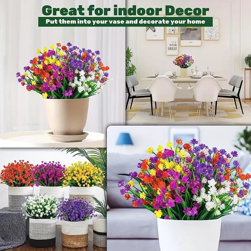 đž âš Skapa en drömmig liten trĂ€dgĂ„rd för bara 29 kr â UV-bestĂ€ndiga konstblommor som aldrig behöver vattnas, enkla och vackra!