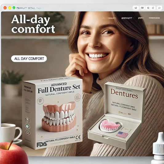 TREVONX™ - 🦷Avancerat Anpassat Fullständigt Tandprotes-set🦷 (⏰Tidsbegränsad rabatt ⏰)