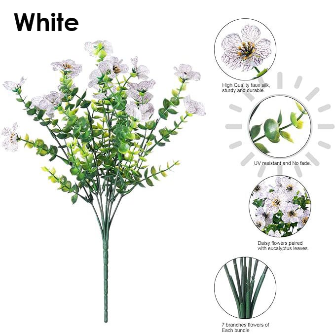 🌸 ✨ Skapa en drömmig liten trädgård för bara 29 kr – UV-beständiga konstblommor som aldrig behöver vattnas, enkla och vackra!