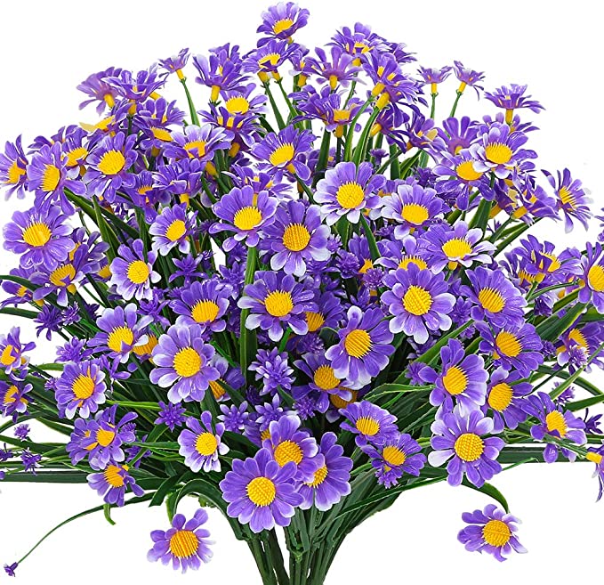 ‌Konstgjorda prästkragar för utomhusbruk 💐